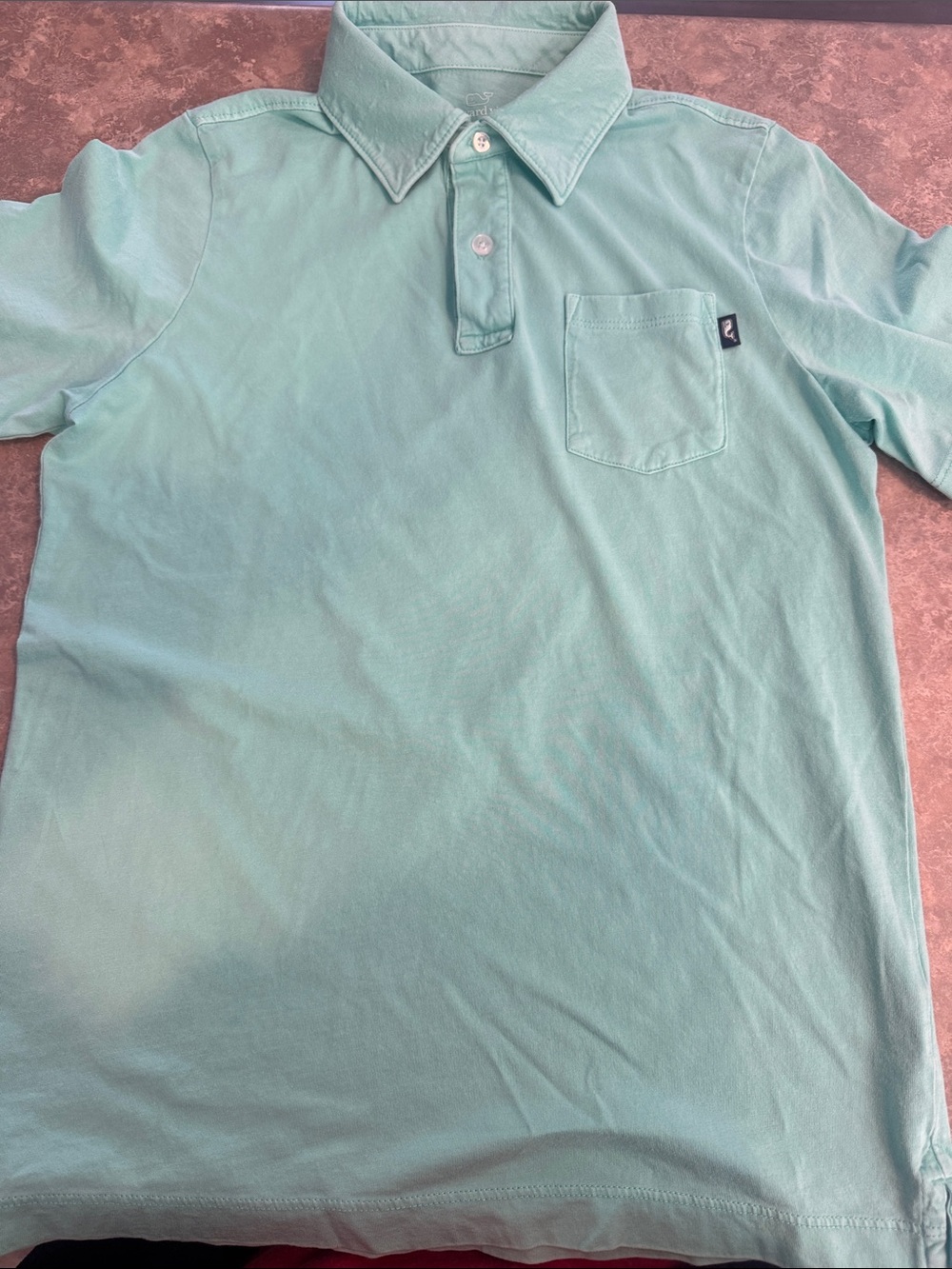 Boy’s Vineyard Vines Polo Shirt - Mint Green